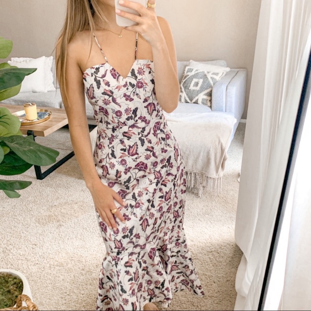Amur Samantha paisley dress
